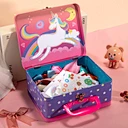 rainbow unicorn lunch case
